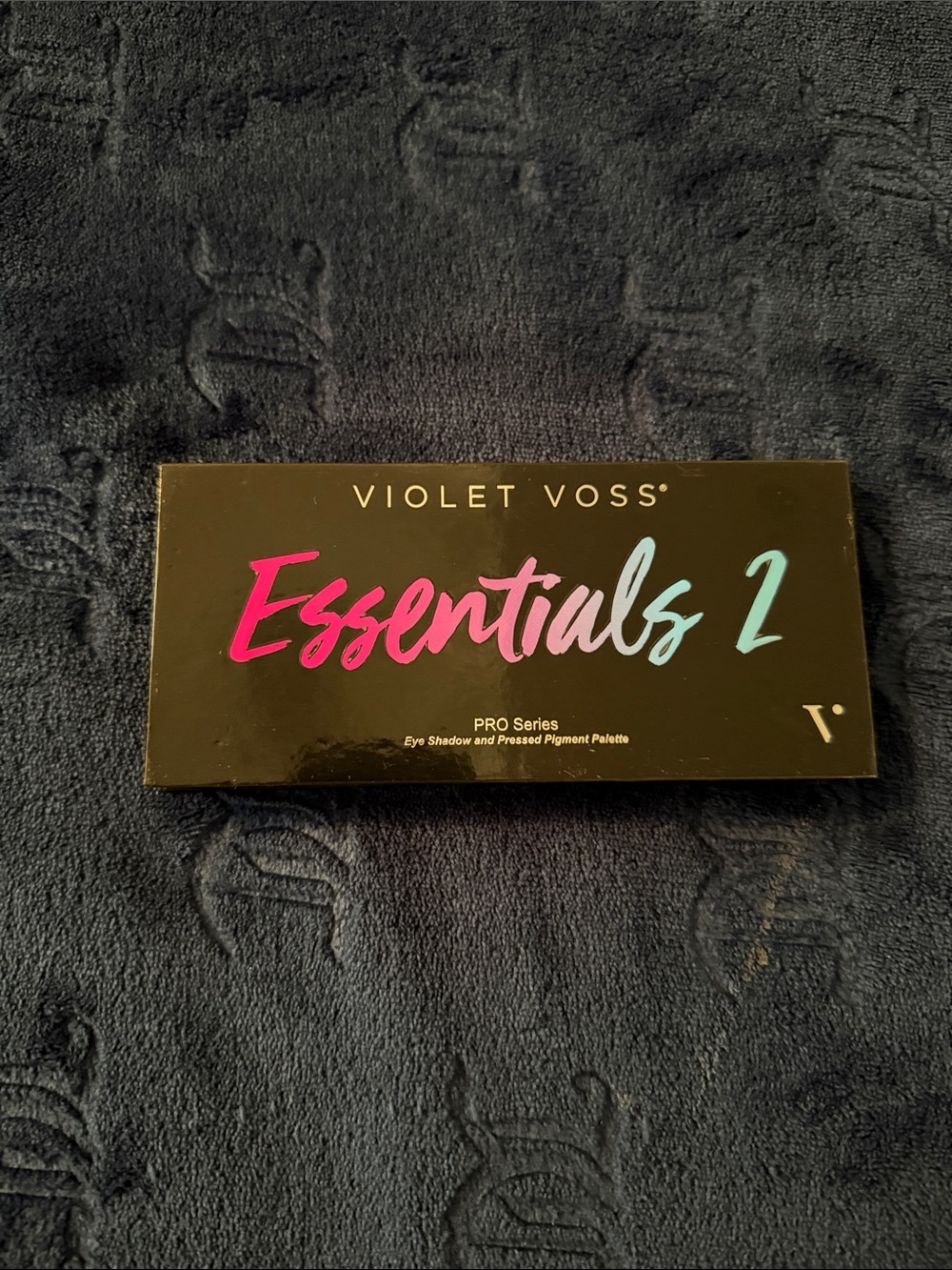 Violet Voss Black and Multicolor Graphic Palette Box
